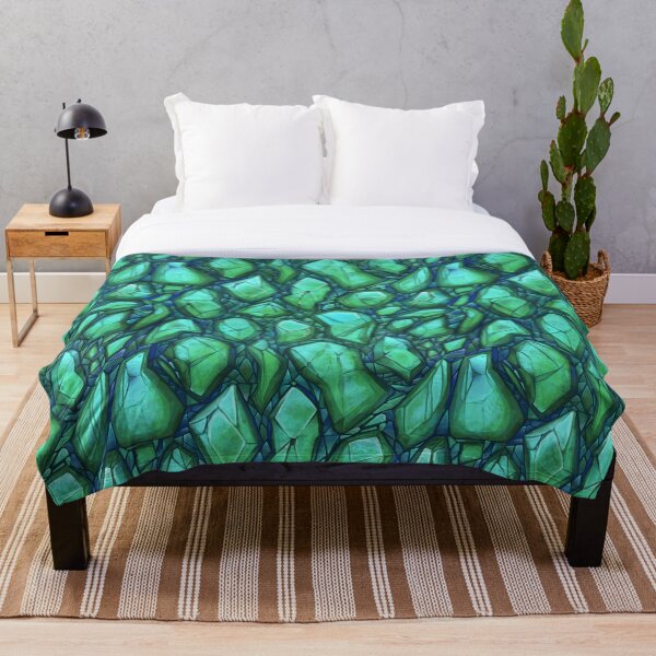 Item preview, Green Crystal Pattern designed and sold by SkeletalK.
