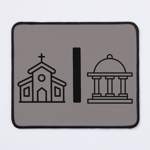 Item preview, Separation of Church and State designed and sold by Real-World-Tees.