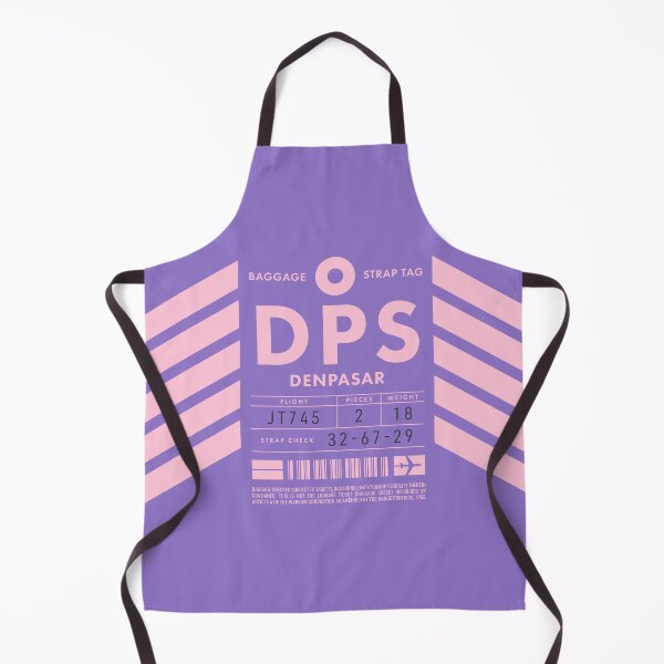 Item preview, Luggage Tag D - DPS Denpasar Bali Indonesia designed and sold by VoodooCircus.