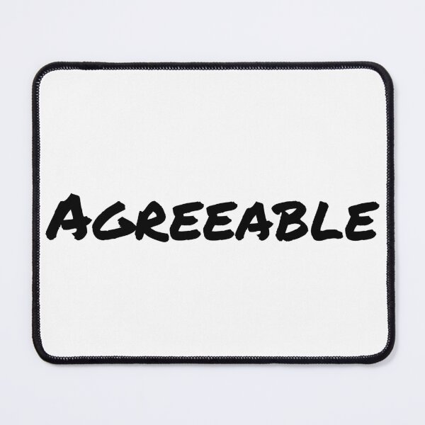 Item preview, I am agreeable emotion and mood - mental health designed and sold by Therapy by Sen.