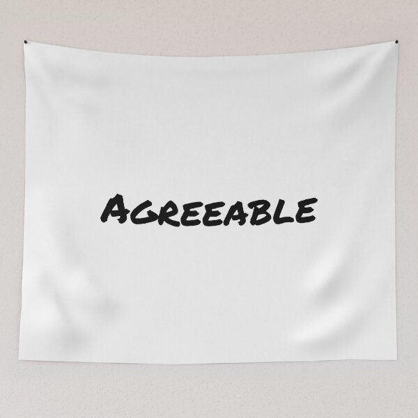 Item preview, I am agreeable emotion and mood - mental health designed and sold by Therapy by Sen.