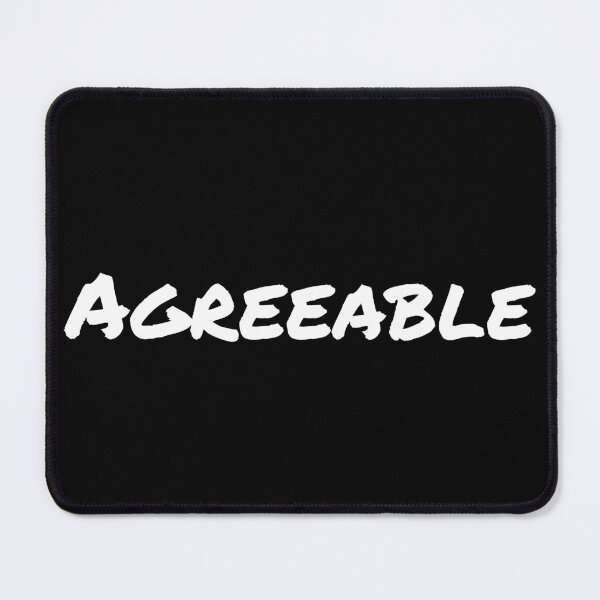 Item preview, I am agreeable emotion and mood - mental health designed and sold by Therapy by Sen.
