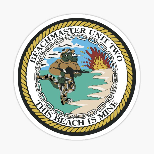 Item preview,  Navy - Beachmaster Unit Two (BMU-2) wo Txt X 300 designed and sold by Military Insignia Products.