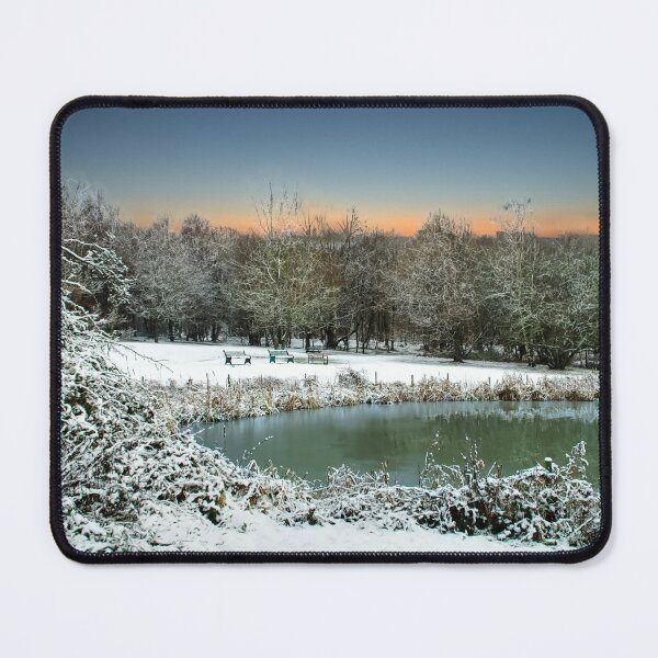 Item preview, Snowy Landscape Barnsley designed and sold by Alisonchambers2.