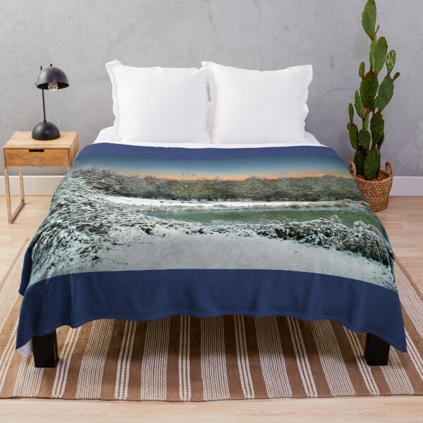 Item preview, Snowy Landscape Barnsley designed and sold by Alisonchambers2.