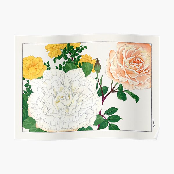 "Beautiful flower pattern and poster for your home and bedroom" Poster for Sale by PosterOcean