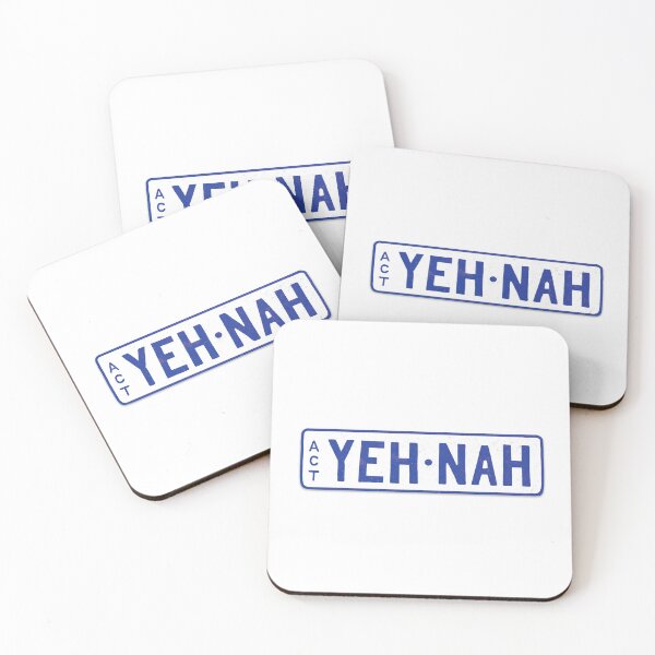 Item preview, Yeh Nah Canberra Licence Car Plates designed and sold by executey.