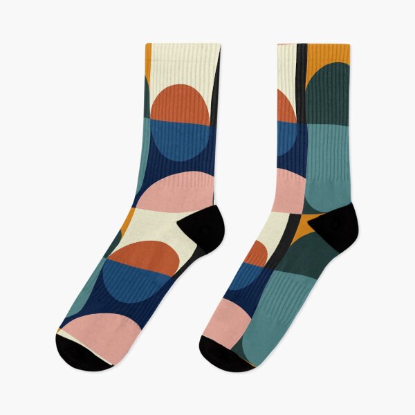 Item preview, Bauhaus Geometric Beach Sunset designed and sold by MaiZephyr.