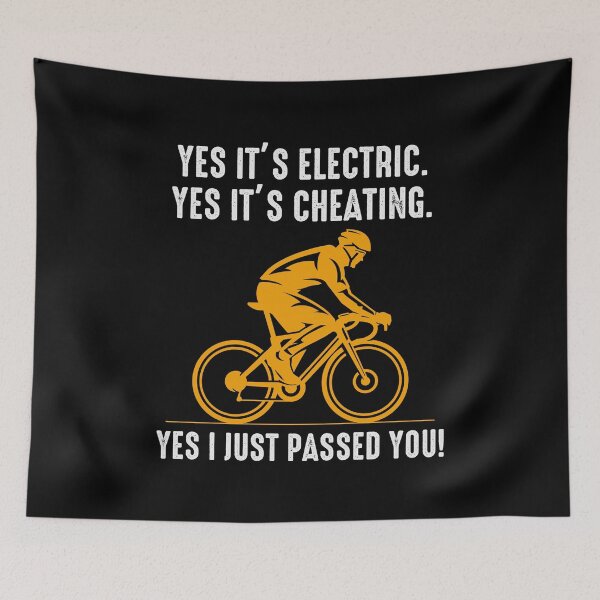 Item preview, E-Bike Electric Bicycle Bike Cycling Funny designed and sold by CuteDesigns1.