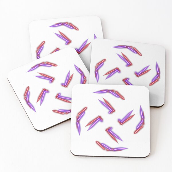 Item preview, Violet and red circles, abstract art designed and sold by Meo Design.