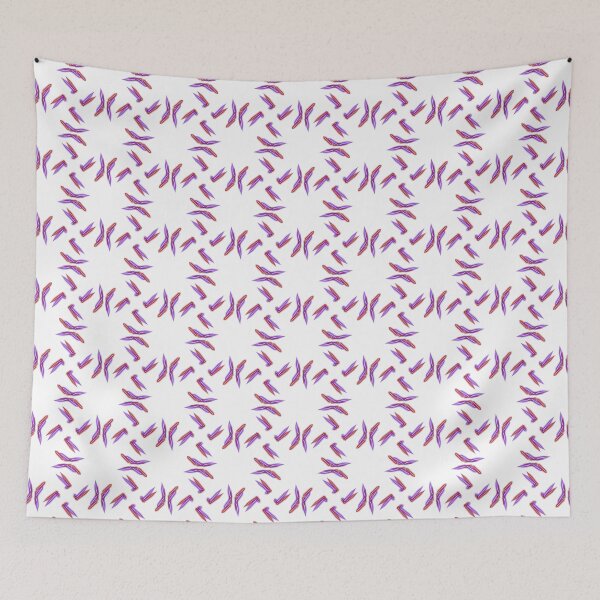 Item preview, Violet and red circles, abstract art designed and sold by Meo Design.