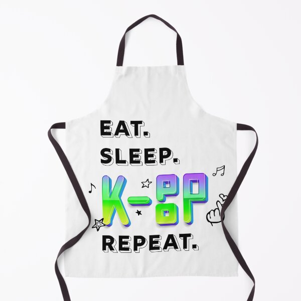 Aperçu de l'œuvre Manger. Dormir. K-Pop. Répéter. créée et vendue par executey.