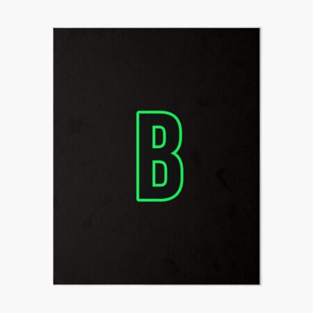 "Letter B Graffiti Art Board Print" Art Board Print For Sale By ...