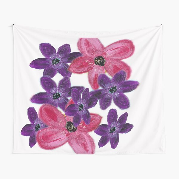 Cluster of Flowers Tapestry