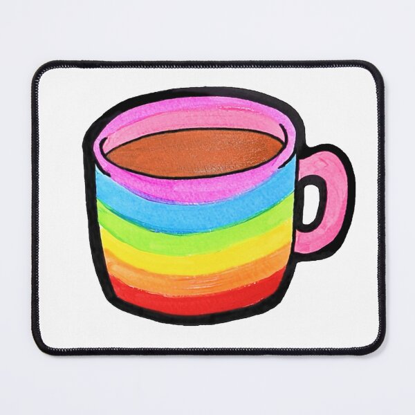 Item preview, Rainbow Coffee Mug designed and sold by LisaArtShop.