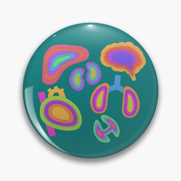 Item preview, Cute anatomical organs Paper 3D pattern designed and sold by MakiArts.
