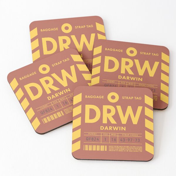 Item preview, Luggage Tag D - DRW Darwin Australia designed and sold by VoodooCircus.