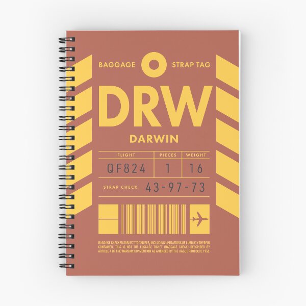 Item preview, Luggage Tag D - DRW Darwin Australia designed and sold by VoodooCircus.