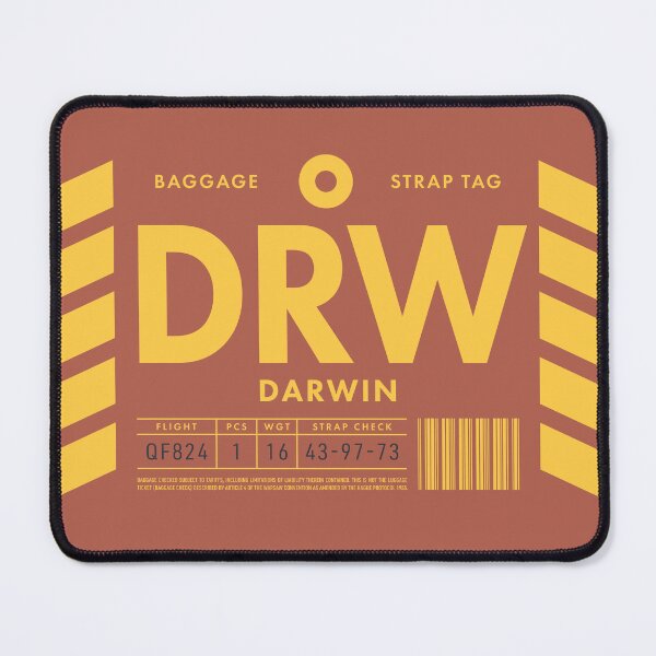 Item preview, Luggage Tag D - DRW Darwin Australia designed and sold by VoodooCircus.