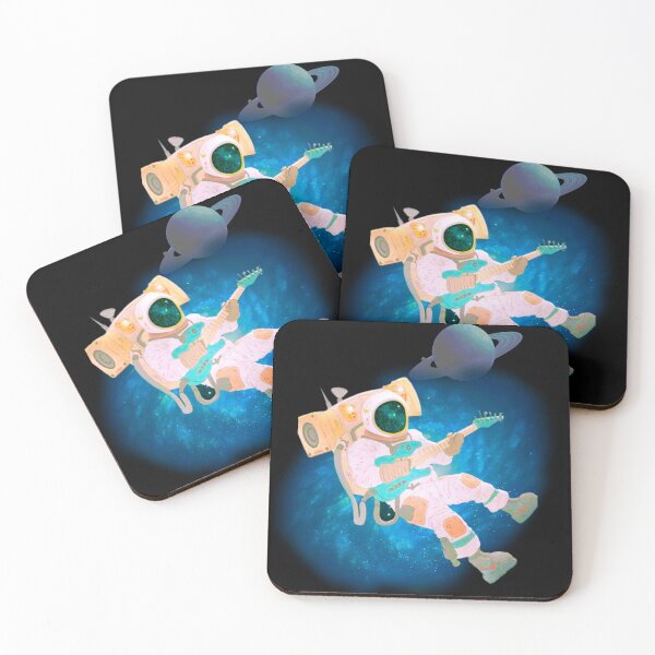 Item preview, Astronaut Playing Guitar designed and sold by JosAwestuff.