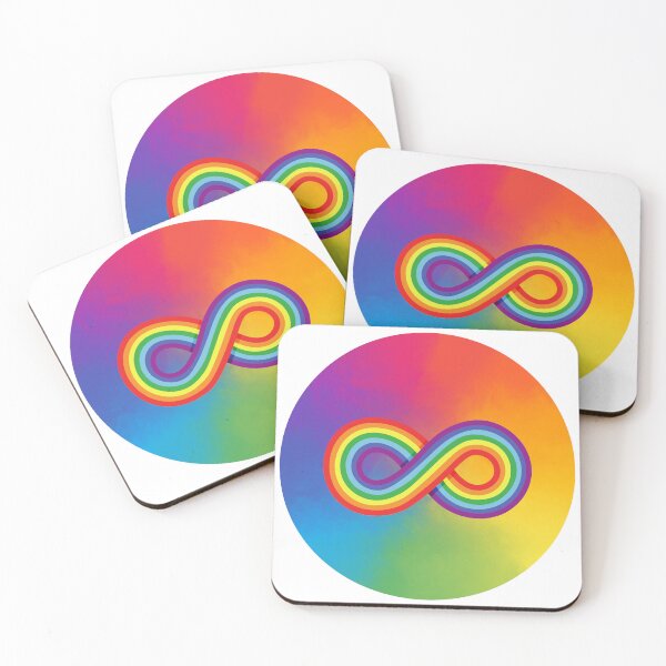 Item preview, Neurodivergent and Queer | Neurodiversity Symbol and LGBT Rainbow  designed and sold by seraphmars.