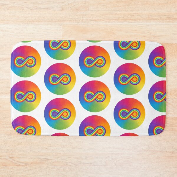 Item preview, Neurodivergent and Queer | Neurodiversity Symbol and LGBT Rainbow  designed and sold by seraphmars.