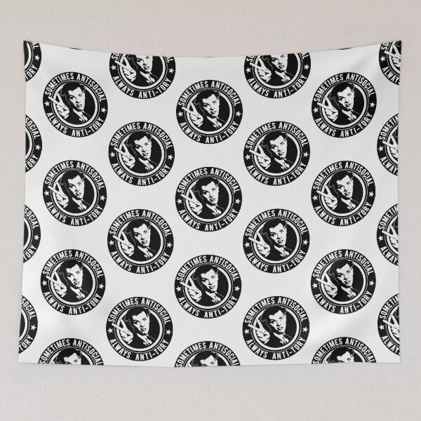 Item preview, Sometimes Antisocial, Always Anti-Tory   designed and sold by PhoxyDesignUK.