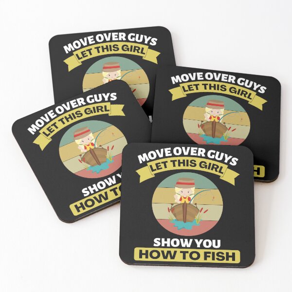Item preview, Move Over Guys. Let This Girl Show You How To Fish designed and sold by HikingGalleria.