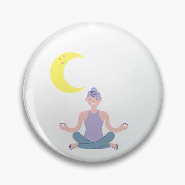 Artikelvorschau, Halbmond-Yoga-Pose entworfen und verkauft von DesginTrend.