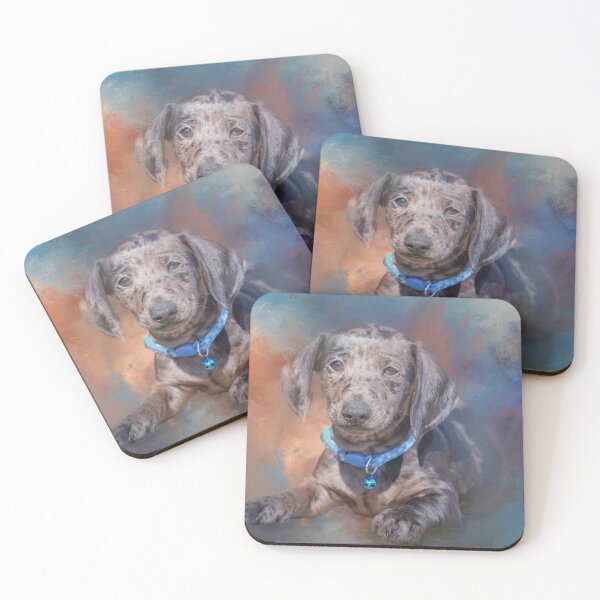 Item preview, Dapple Dachshund Three designed and sold by Elisabeth Lucas.