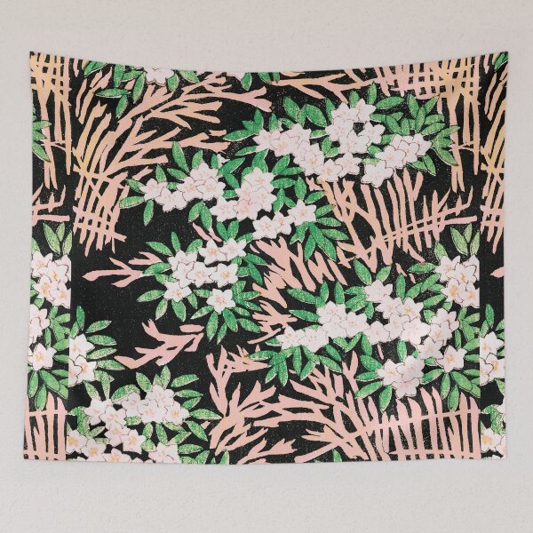 Item preview,  Vintage Japanese Ukiyo-e illustration of Forest By Watanabe Seitei designed and sold by Tamas Das.