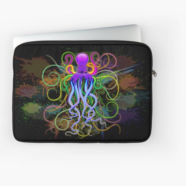 Octopus Psychedelic Luminescence Laptop Sleeve