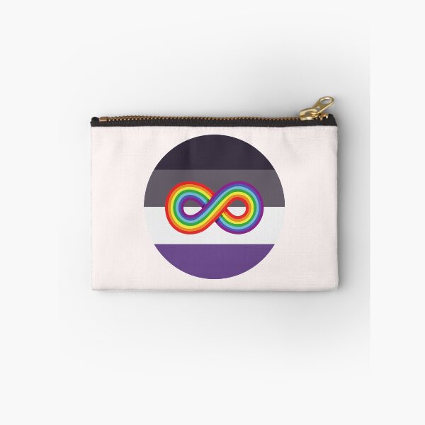 Item preview, Neurodivergent and Asexual | Neurodiversity Symbol and Ace Flag  designed and sold by seraphmars.