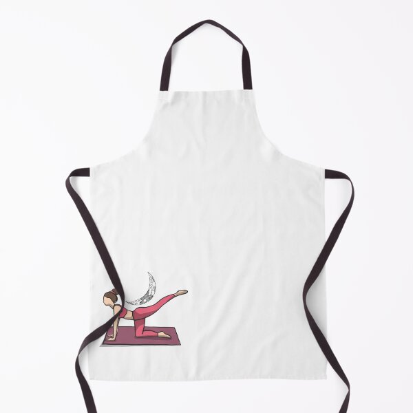 Item preview, half moon yoga pose designed and sold by DesginTrend.