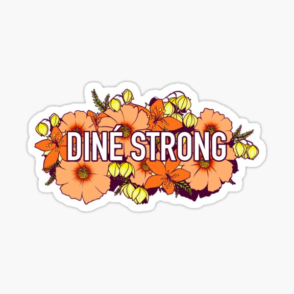 Item preview, Orange Diné Strong  designed and sold by ReeArt.