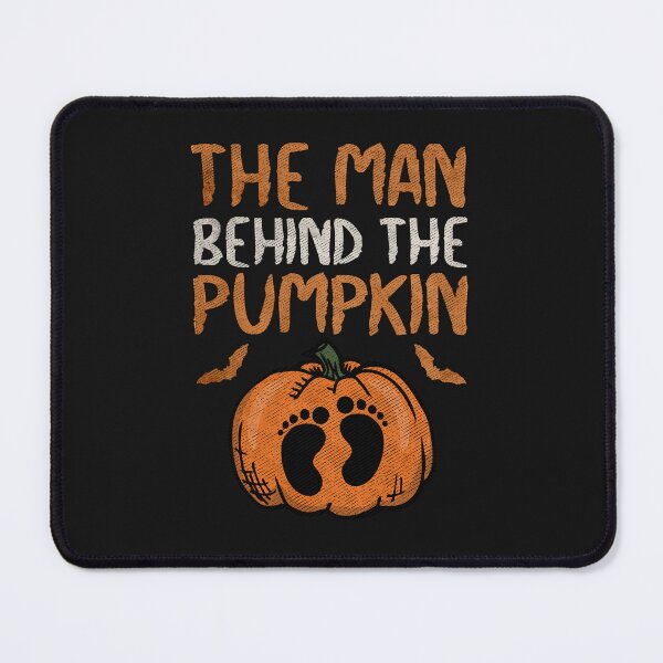 Item preview, Halloween Pregnancy Announcement The Man Behind The Pumpkin Expecting Dad Funny designed and sold by alenaz.