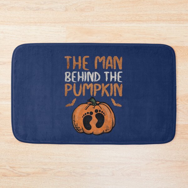 Item preview, Halloween Pregnancy Announcement The Man Behind The Pumpkin Expecting Dad Funny designed and sold by alenaz.