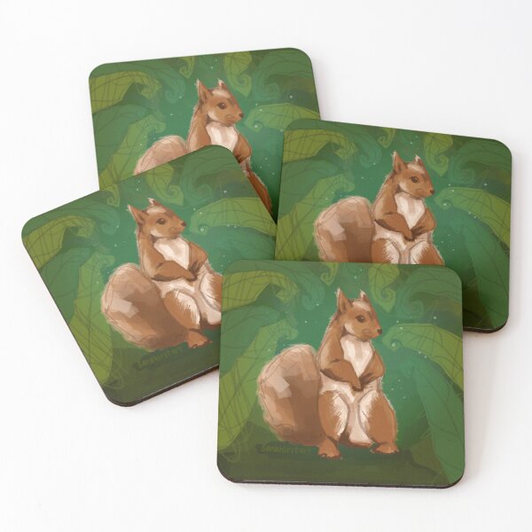 Item preview, Squirrel in the Forest designed and sold by sarahirstart.