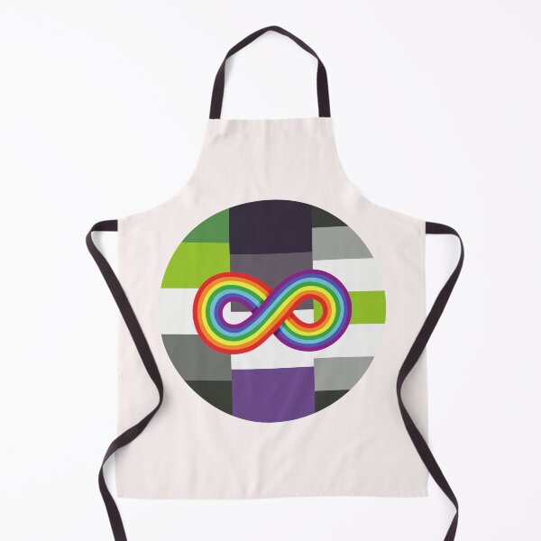 Item preview, Neurodivergent Aromantic Asexual Agender designed and sold by seraphmars.