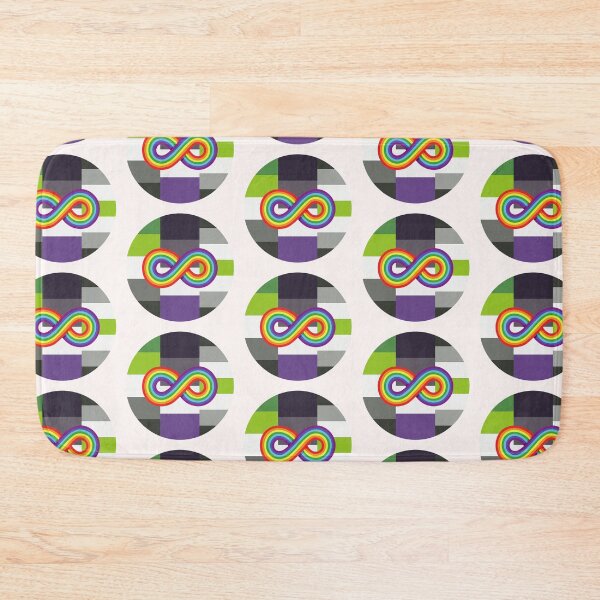 Item preview, Neurodivergent Aromantic Asexual Agender designed and sold by seraphmars.