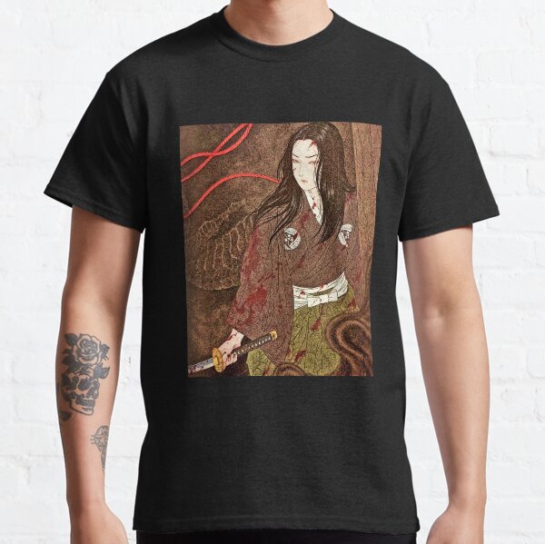 T-Shirt Tomie Junji Ito Uzumaki Horror Anime Manga Japanese Japan Guro Gore  Cult