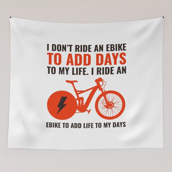 Item preview, E-Bike Electric Bicycle Bike Cycling Funny designed and sold by CuteDesigns1.