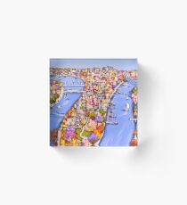 Brisbane bound Acrylic Block