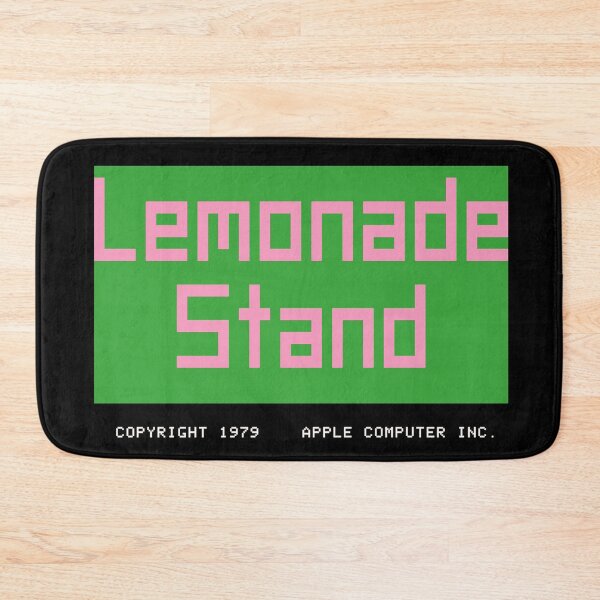 Item preview, Lemonade Stand Vintage 70s Apple II Screen designed and sold by Popular-Gifts.