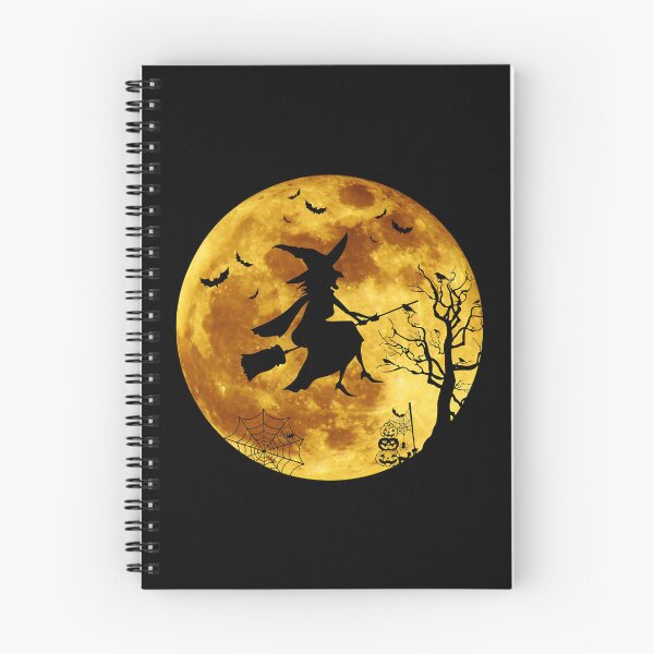 Item preview, Halloween Flying Witch Full Moon Bats designed and sold by MalloWilli.