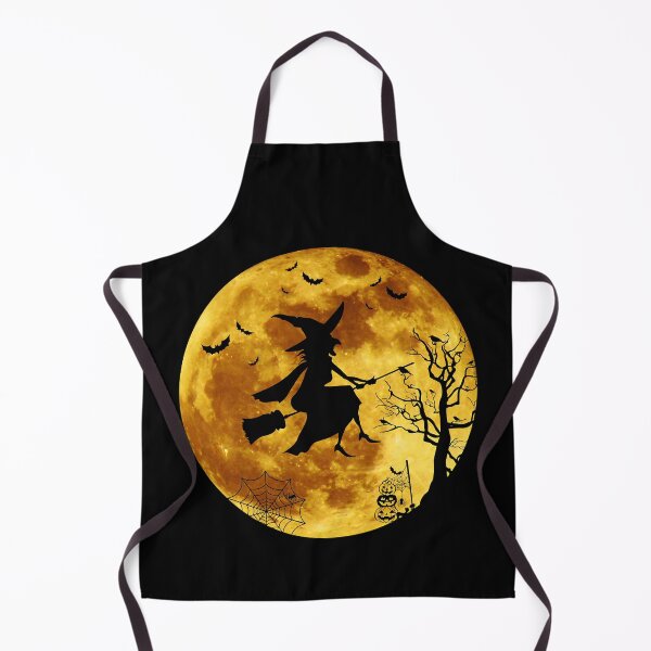 Item preview, Halloween Flying Witch Full Moon Bats designed and sold by MalloWilli.
