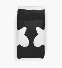 Marshmallow White Eyes Duvet Cover