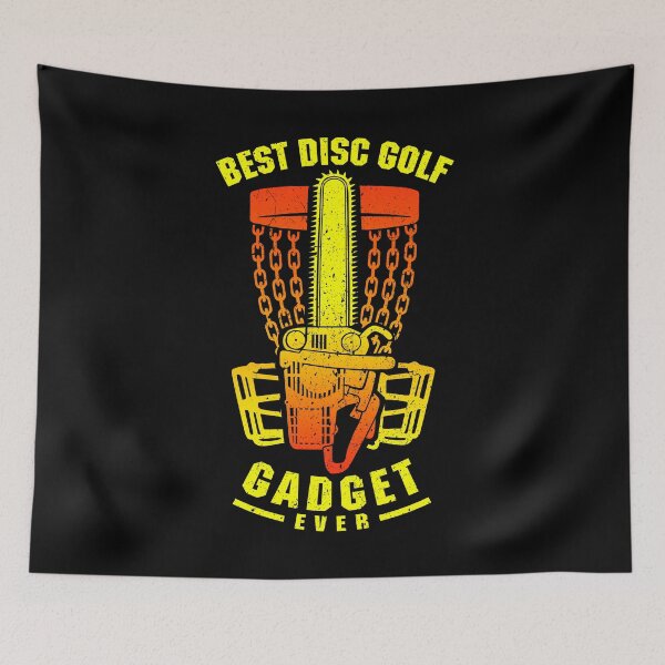 Item preview, Funny Disc Golf Player Best Gadget Ever Chainsaw Basket designed and sold by GrandeDuc.