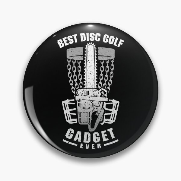 Item preview, Funny Disc Golf Player Best Gadget Ever Chainsaw Basket designed and sold by GrandeDuc.