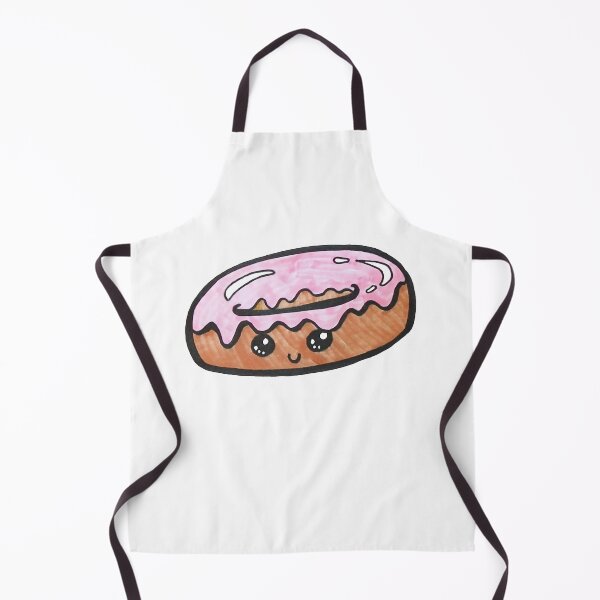 Item preview, Cute Donut with Pink Icing designed and sold by LisaArtShop.
